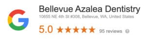 Google Reviews for Bellevue Azalea Dentistry