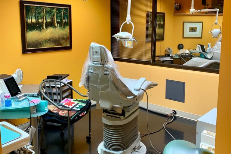 Interior of a dental clinic in Bellevue
