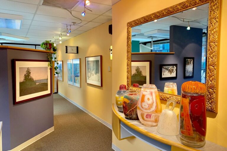 Interior of a dental office in Bellevue